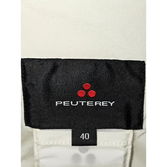 NWT Peuterey Women's Bianco Polyester Quilted Down Jacket Size 40 S 1937 - Picture 7 of 15